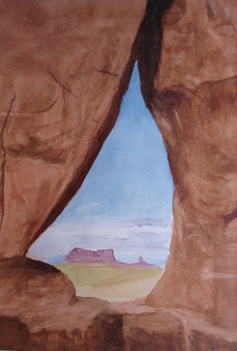 Teardrop gorge